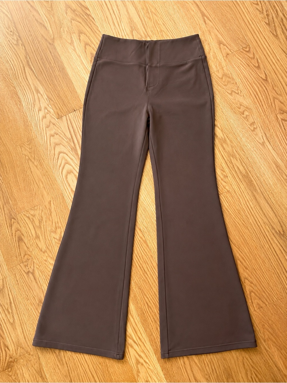 HALARA Brown Bootcut Flare Ponte Pants